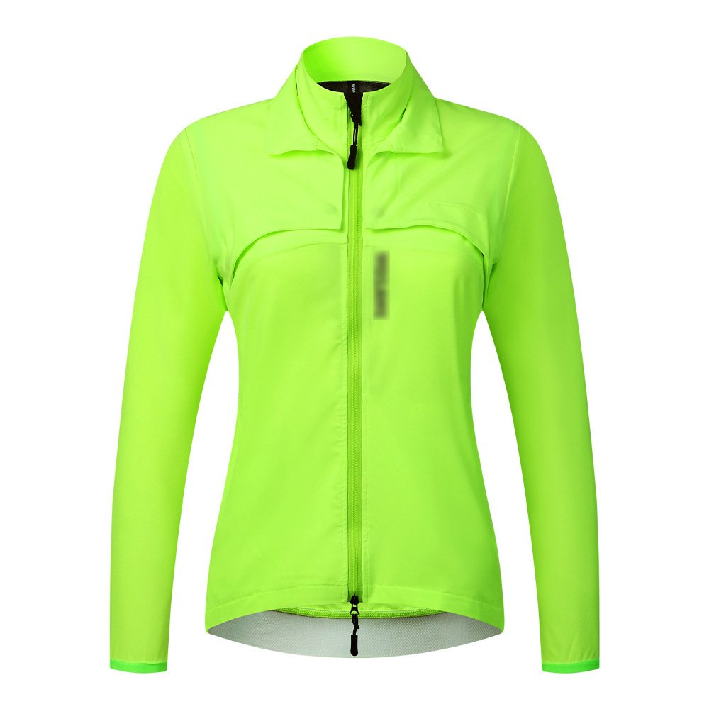 2023 New Women's Bike Riding Windbreaker Waistcoat Removable Design Windproof Waterproof Jacket