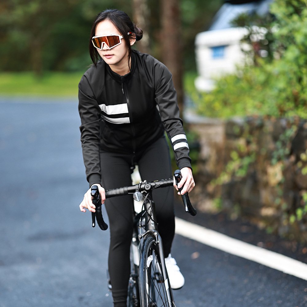 2023 New Women's Padded Warm Sports Windproof Cold Autumn And Winter Bike Riding Jacket