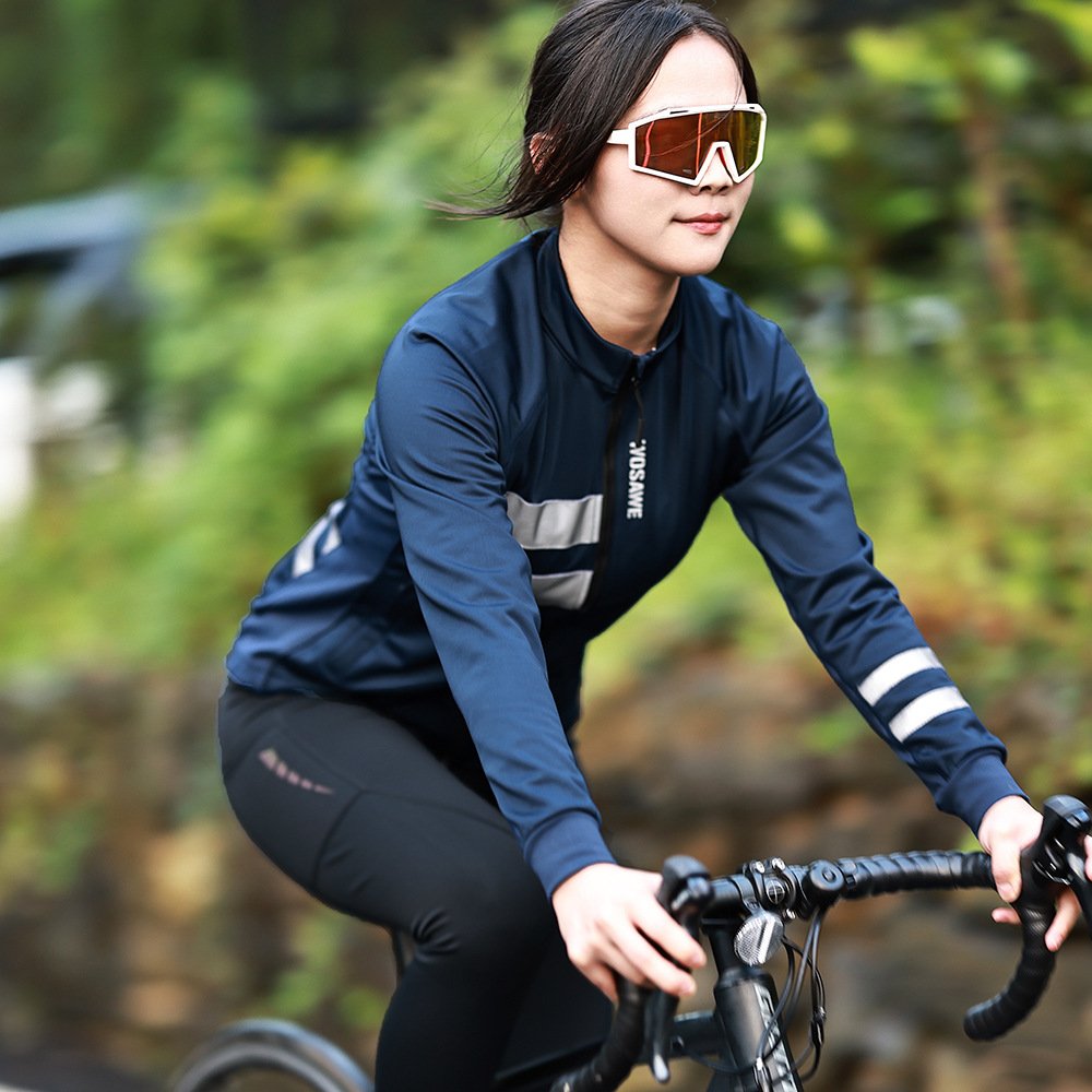 2023 New Women's Padded Warm Sports Windproof Cold Autumn And Winter Bike Riding Jacket