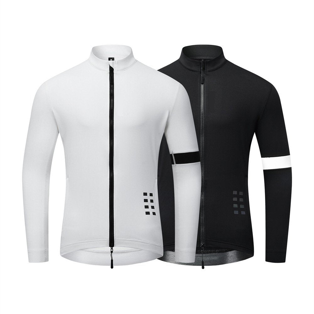 2023 New Autumn And Winter Cycling Clothing Men's Windproof Cold Padded Splicing Jacket Jacket