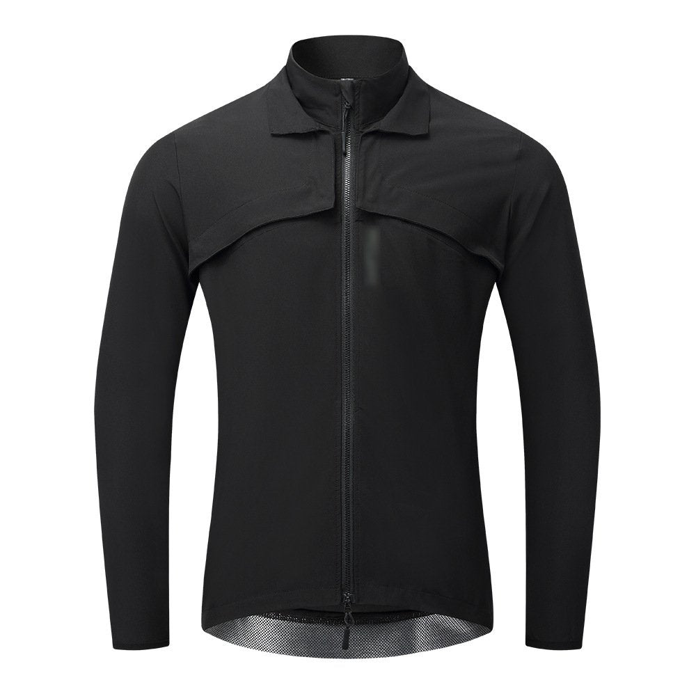 2023 New Bike Riding Men's Removable Windbreaker Waistcoat Jacket Comfortable Windproof Top Coat