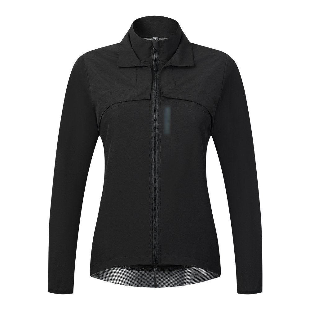 2023 New Women's Bike Riding Windbreaker Waistcoat Removable Design Windproof Waterproof Jacket