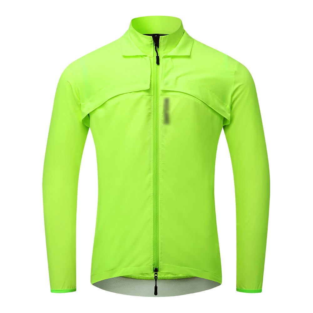 2023 New Bike Riding Men's Removable Windbreaker Waistcoat Jacket Comfortable Windproof Top Coat